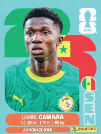 Lamine Camara Senegal (SEN14) - Sticker World Cup 2026