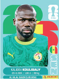 Kalidou Koulibaly Senegal (SEN8) - Sticker World Cup 2026