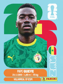 Pape Gueye Senegal (SEN11) - Sticker World Cup 2026