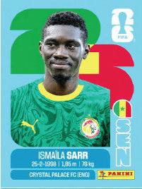 Ismaïla Sarr Senegal (SEN16) - Sticker World Cup 2026