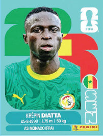 Krépin Diatta Senegal (SEN20) - Sticker World Cup 2026