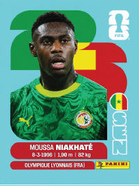 Moussa Niakhaté Senegal (SEN4) - Sticker World Cup 2026