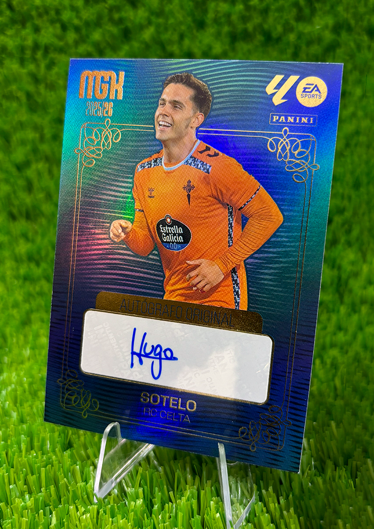 Autógrafo Original Hugo Sotelo - Megacracks 2025/2026