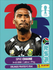 Sipho Chaine Sudáfrica (RSA3) - Sticker World Cup 2026