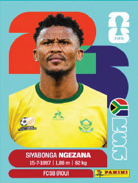 Siyabonga Ngezana Sudáfrica (RSA8) - Sticker World Cup 2026