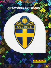 Escudo Suecia (SWE1) - Sticker World Cup 2026