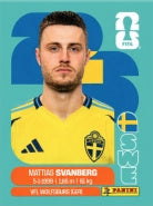 Mattias Svanberg Suecia (SWE12) - Sticker World Cup 2026
