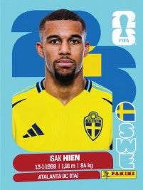 Isak Hien Suecia (SWE3) - Sticker World Cup 2026