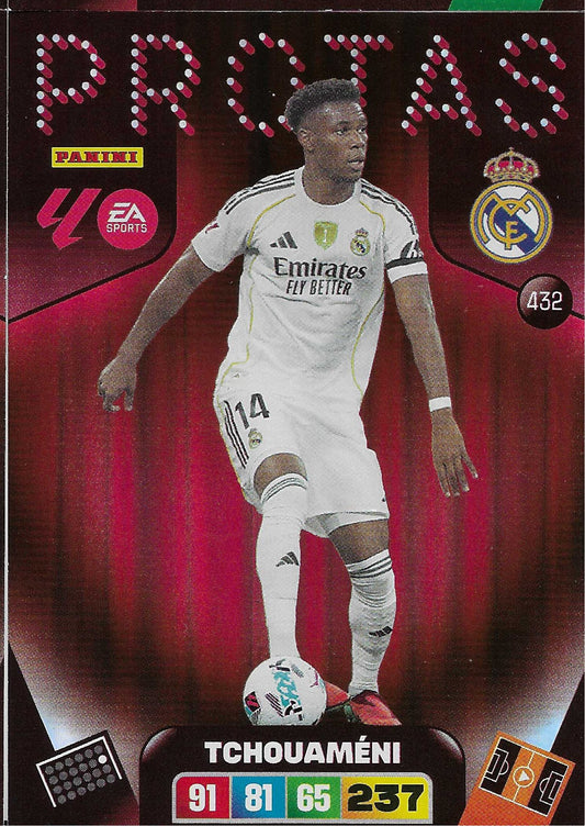 Tchouaméni Protas (432)  - Adrenalyn XL LaLiga 2025/2026