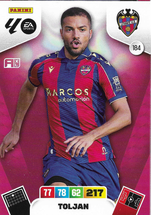 Toljan Básica (184)  - Adrenalyn XL LaLiga 2025/2026