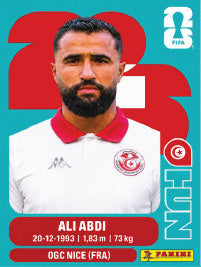 Ali Abdi Túnez (TUN7) - Sticker World Cup 2026