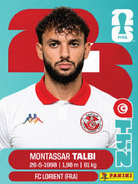 Montassar Talbi Túnez (TUN5) - Sticker World Cup 2026