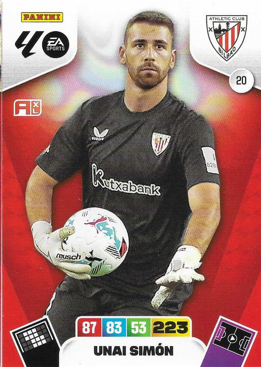 Unai Simón Básica (20)  - Adrenalyn XL LaLiga 2025/2026
