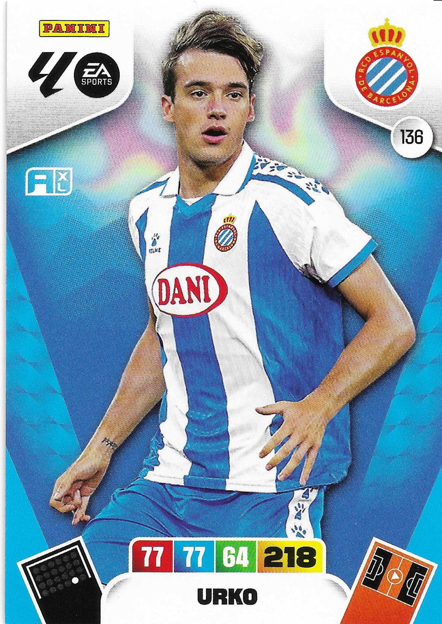 Urko Básica (136)  - Adrenalyn XL LaLiga 2025/2026