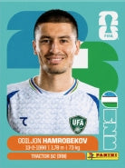 Odiljon Hamrobekov Uzbekistán (UZB10) - Sticker World Cup 2026
