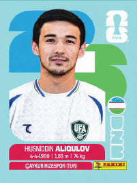 Husniddin Aliqulov Uzbekistán (UZB6) - Sticker World Cup 2026