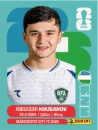 Abdukodir Khusanov Uzbekistán (UZB9) - Sticker World Cup 2026
