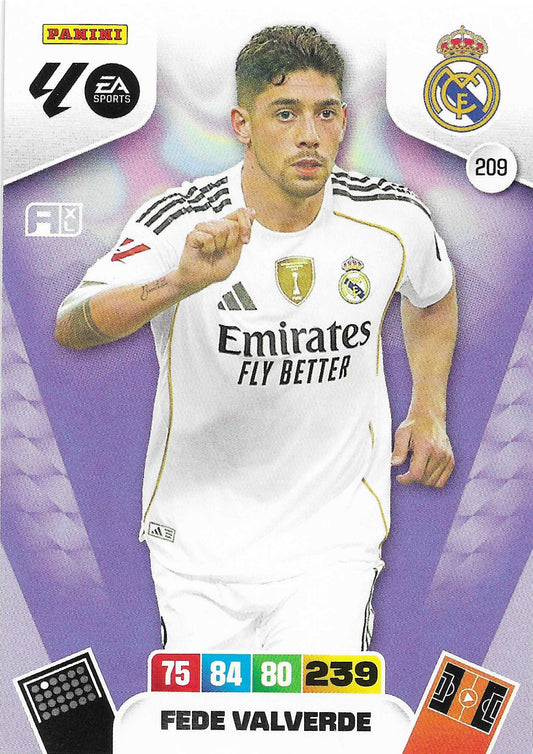 Fede Valverde Básica (209)  - Adrenalyn XL LaLiga 2025/2026