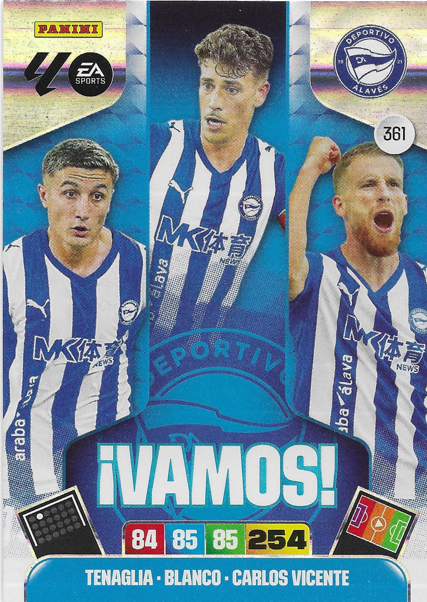 Alavés Vamos (361)  - Adrenalyn XL 2025/2026
