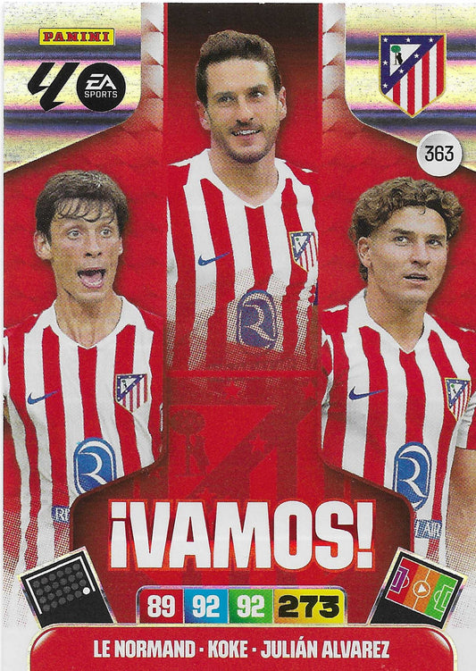 Atlético De Madrid Vamos (363)  - Adrenalyn XL 2025/2026