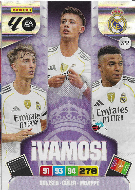 Real Madrid Vamos (372)  - Adrenalyn XL LaLiga 2025/2026