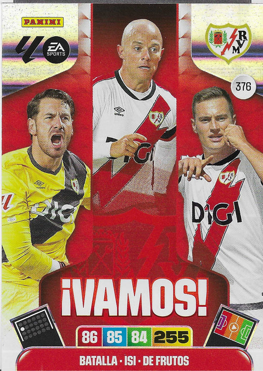 Rayo Vallecano Vamos (376)  - Adrenalyn XL LaLiga 2025/2026