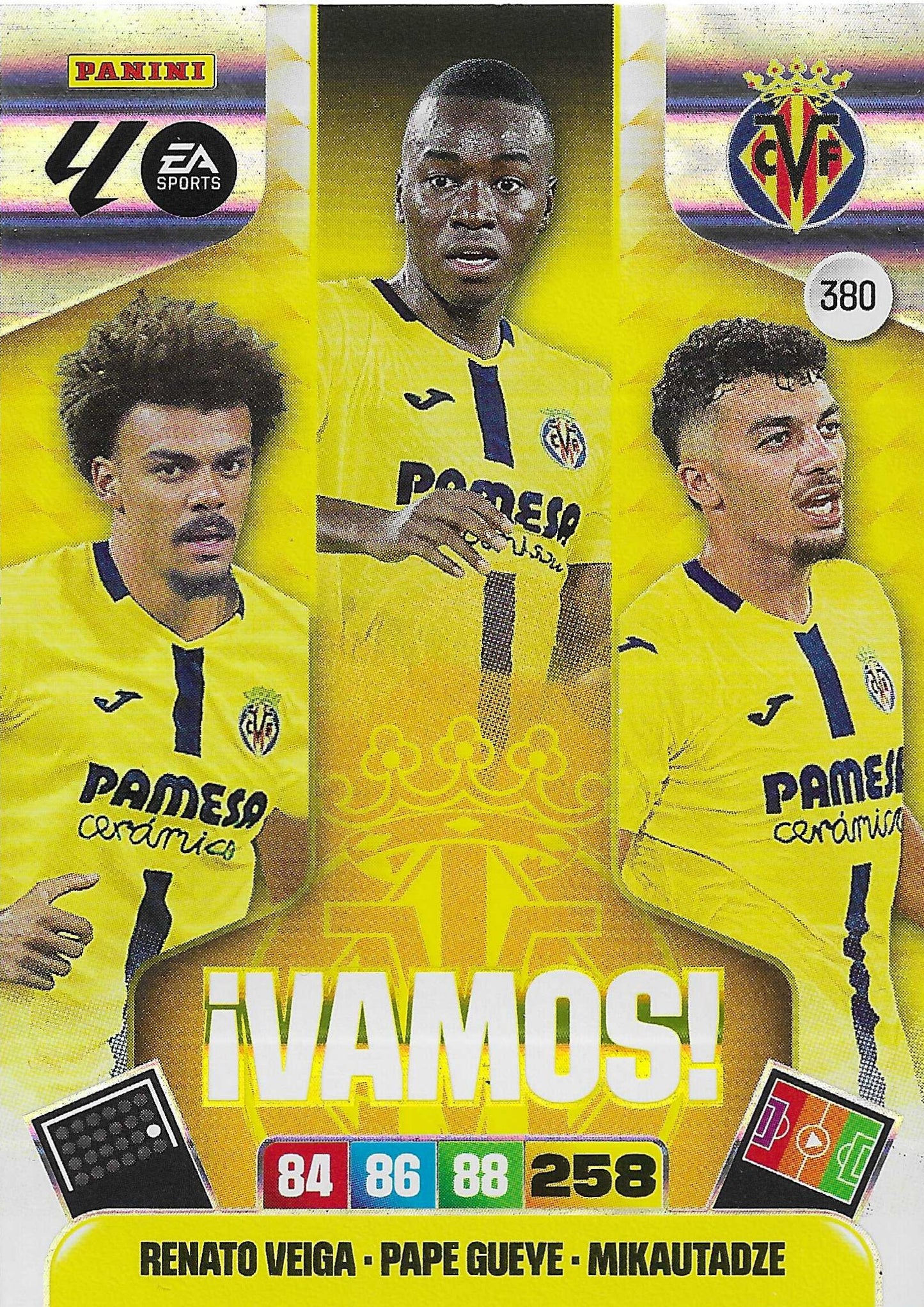 Villareal Vamos (380)  - Adrenalyn XL LaLiga 2025/2026