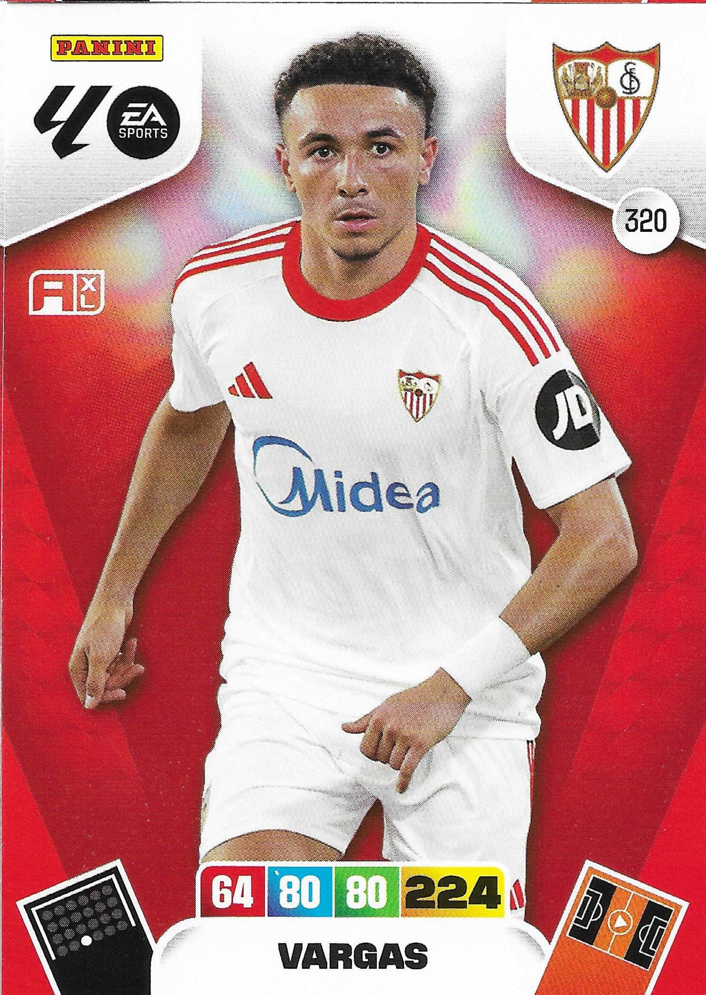 Vargas Básica (320)  - Adrenalyn XL LaLiga 2025/2026