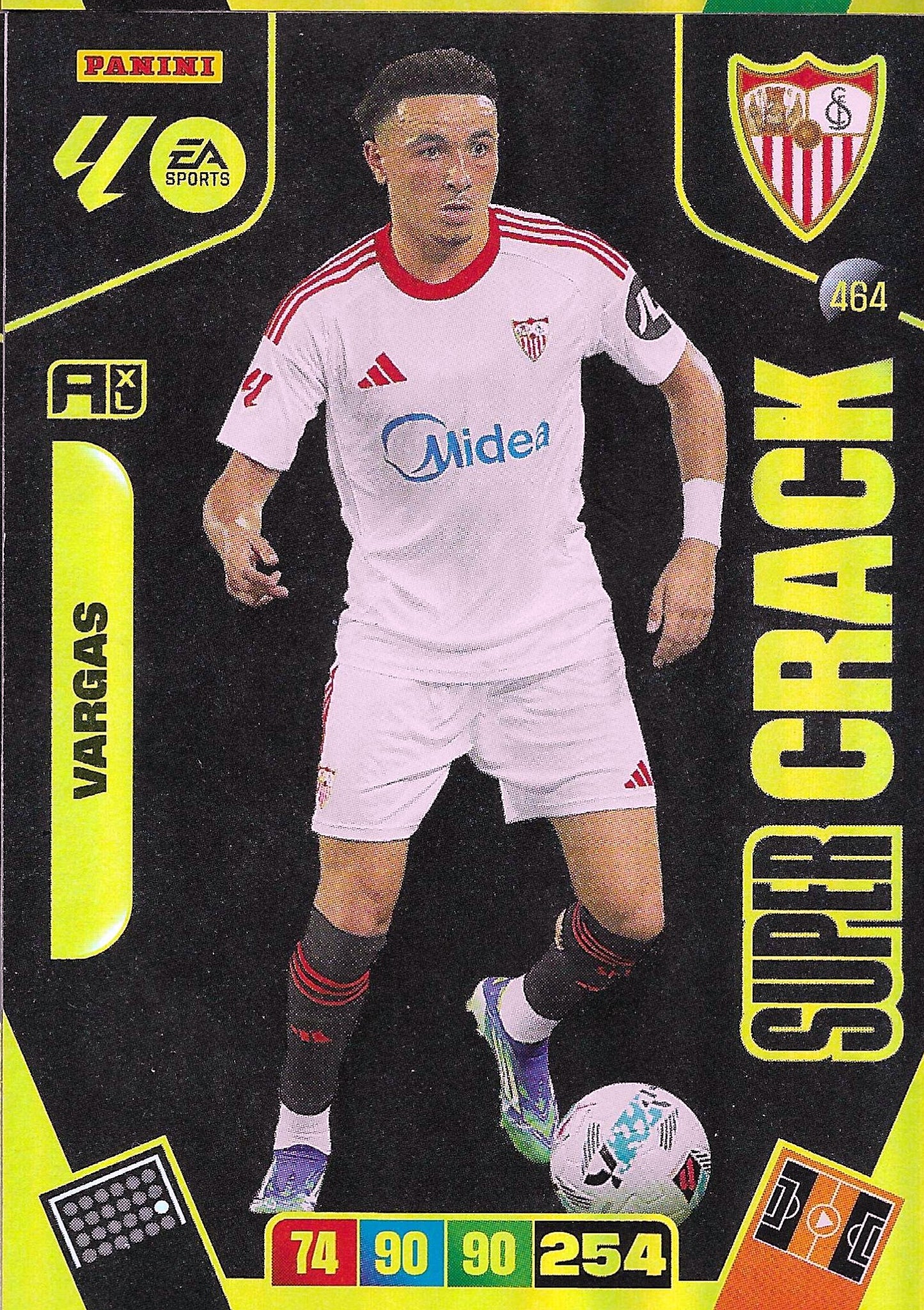 Vargas Super Crack (464)  - Adrenalyn XL LaLiga 2025/2026