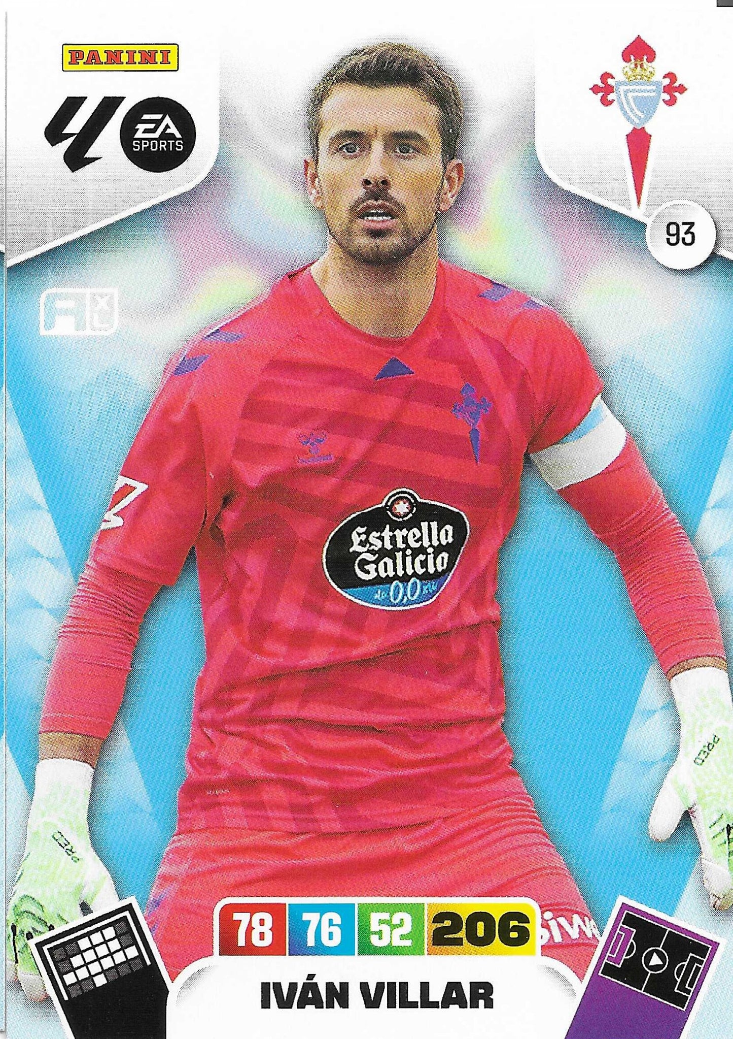 Iván Villar Básica (93)  - Adrenalyn XL LaLiga 2025/2026