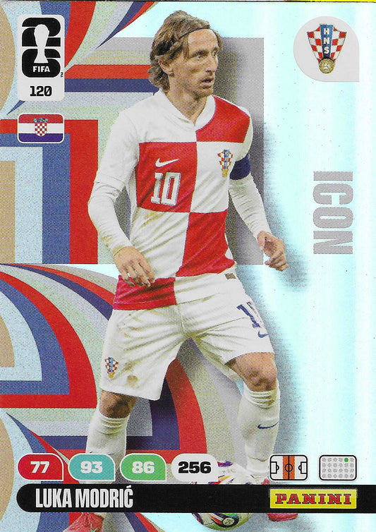 Luka Modric Icon (120)  - Adrenalyn XL World Cup 2026