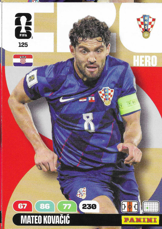 Mateo Kovacic Básica (125)  - Adrenalyn XL World Cup 2026
