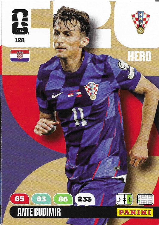 Ante Budimir Básica (128)  - Adrenalyn XL World Cup 2026