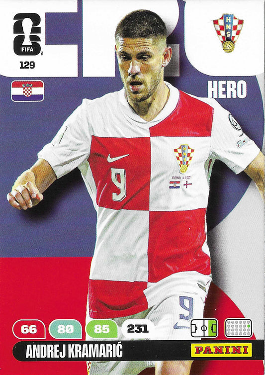 Andrej Kramaric Básica (129)  - Adrenalyn XL World Cup 2026