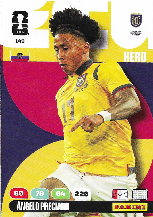 Ángelo Preciado Básica (149)  - Adrenalyn XL World Cup 2026