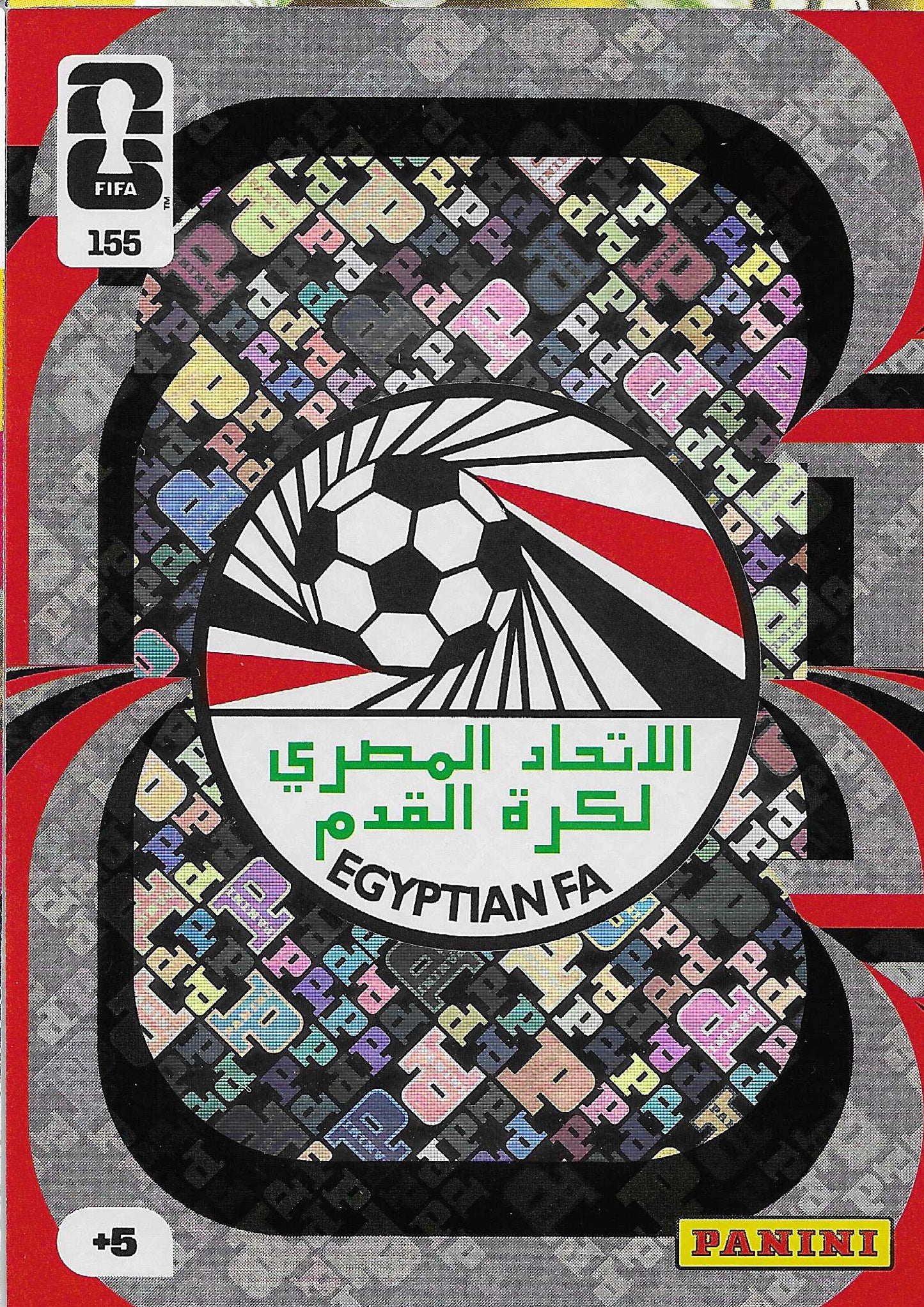 Escudo Egipto (155)  - Adrenalyn XL World Cup 2026