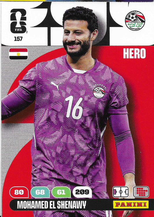 Mohamed El Shenawy Básica (157)  - Adrenalyn XL World Cup 2026