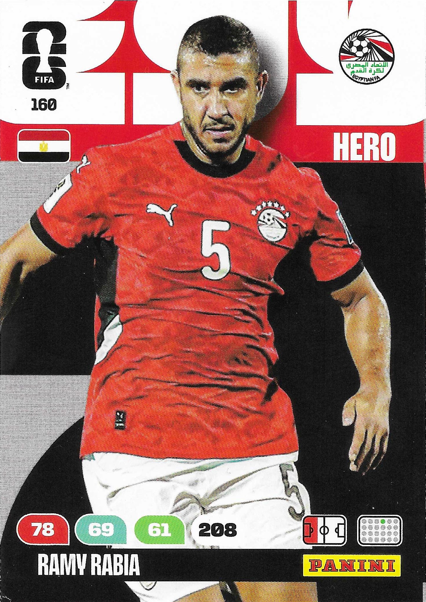 Ramy Rabia Básica (160)  - Adrenalyn XL World Cup 2026