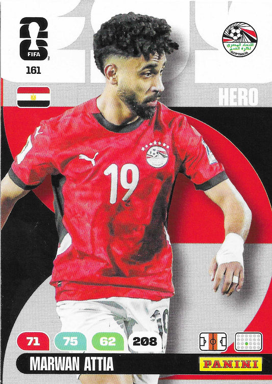Mawan Attia Básica (161)  - Adrenalyn XL World Cup 2026
