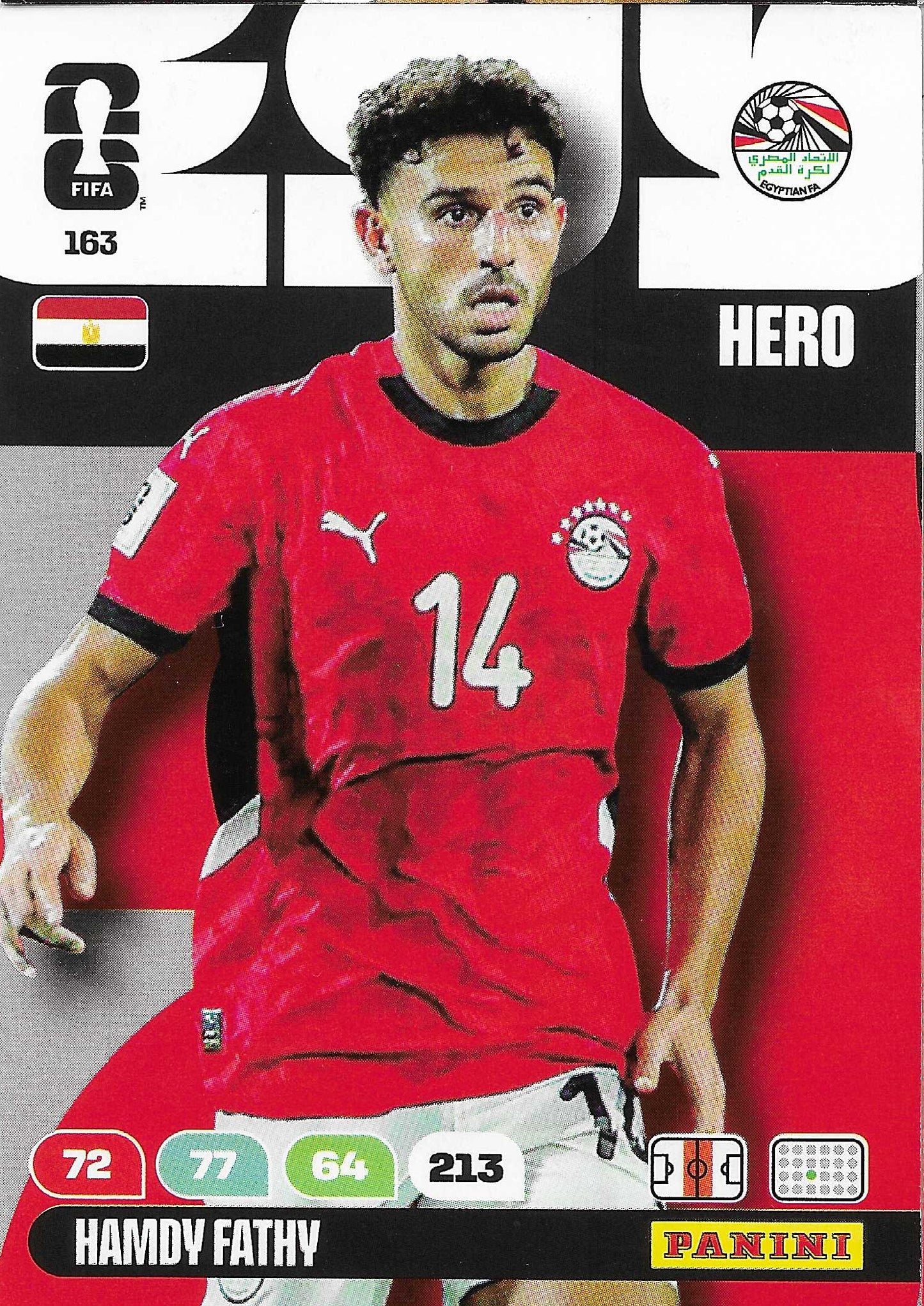 Hamdy Fathy Básica (163)  - Adrenalyn XL World Cup 2026