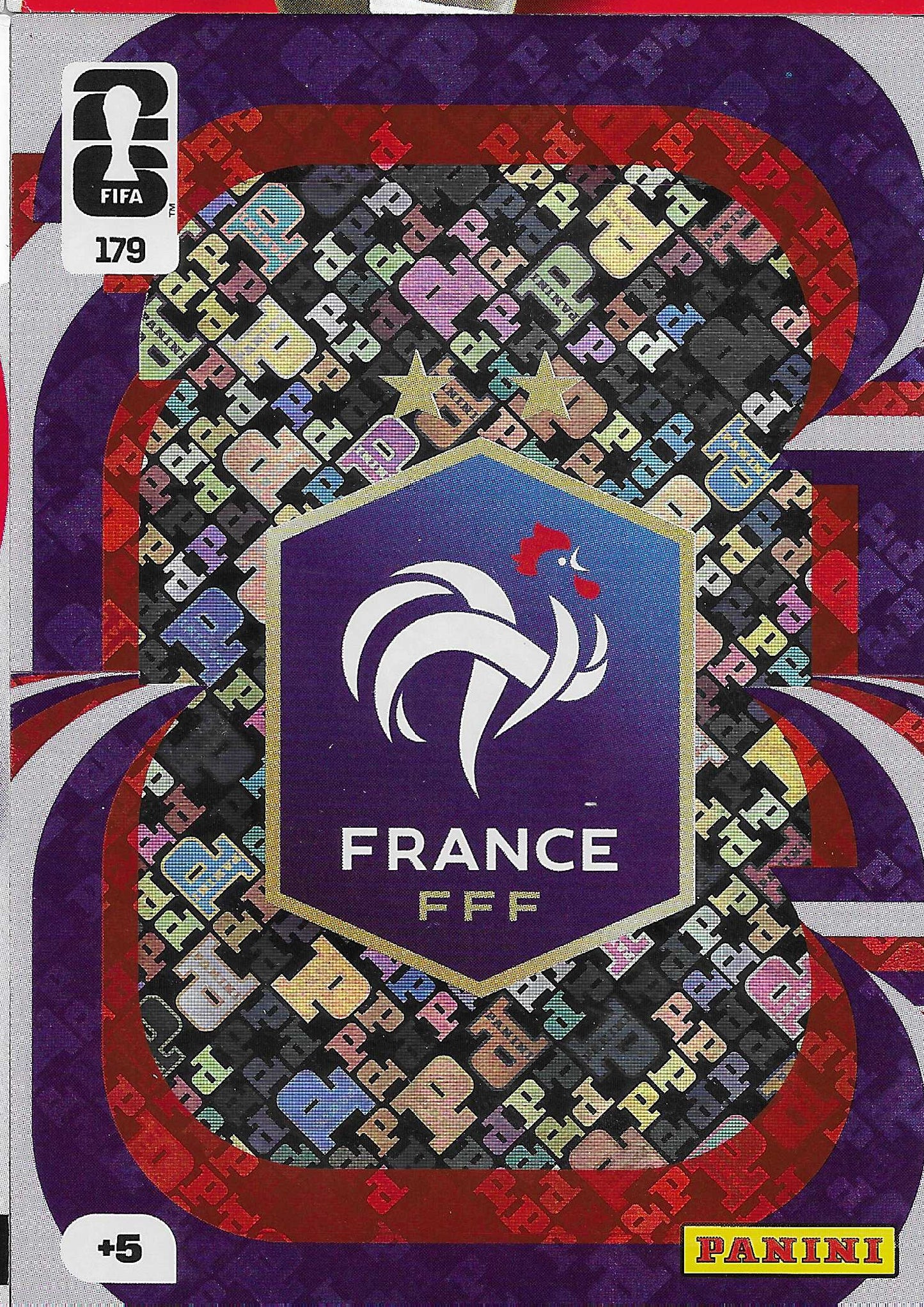 Escudo Francia (179)  - Adrenalyn XL World Cup 2026
