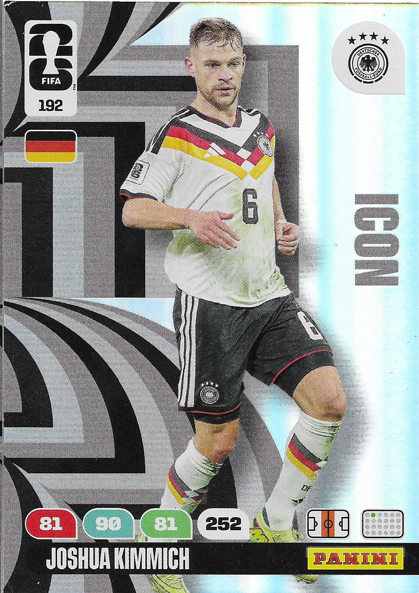 Joshua Kimmich Icon (192)  - Adrenalyn XL World Cup 2026