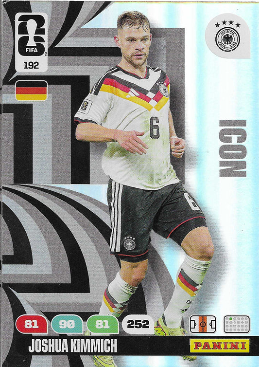 Joshua Kimmich Icon (192)  - Adrenalyn XL World Cup 2026