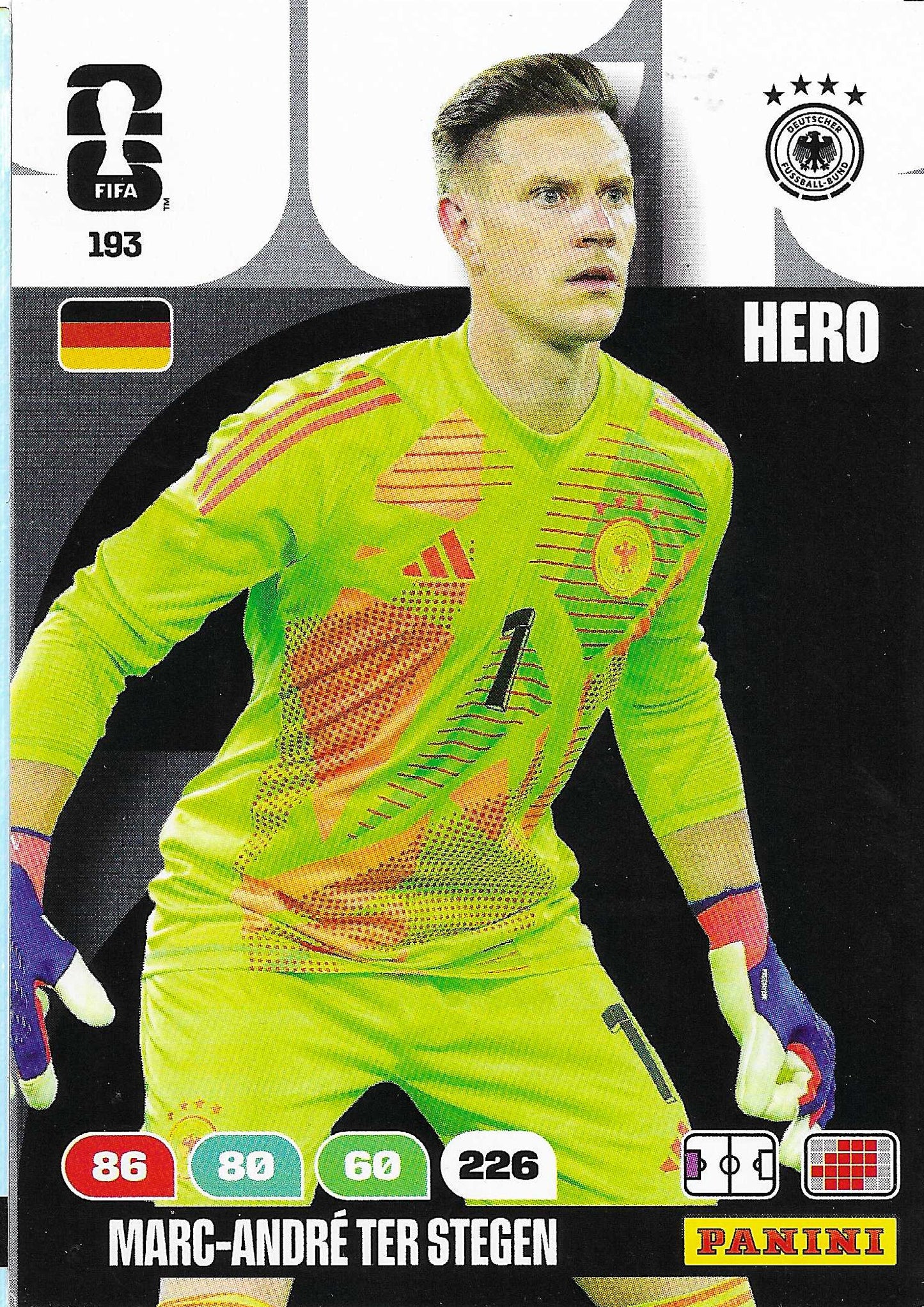 Marc-André Ter Stegen Básica (193)  - Adrenalyn XL World Cup 2026