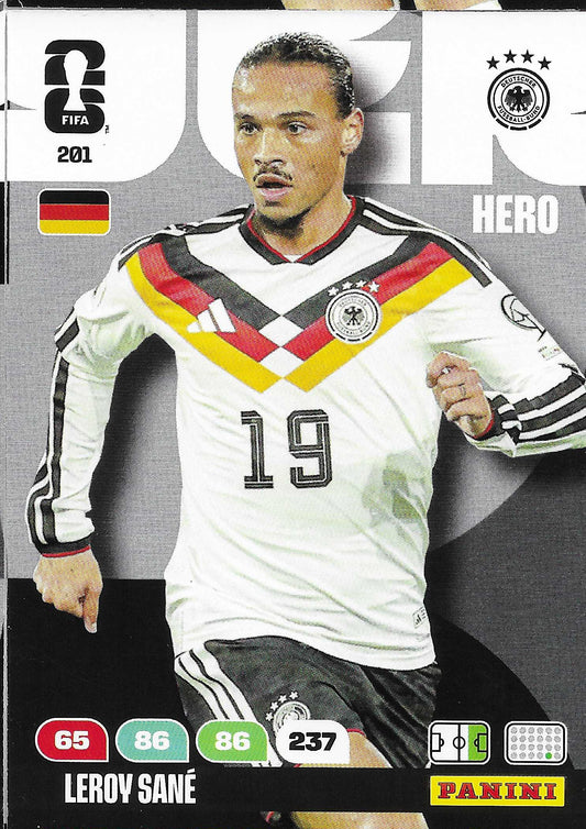 Leroy Sané Básica (201)  - Adrenalyn XL World Cup 2026