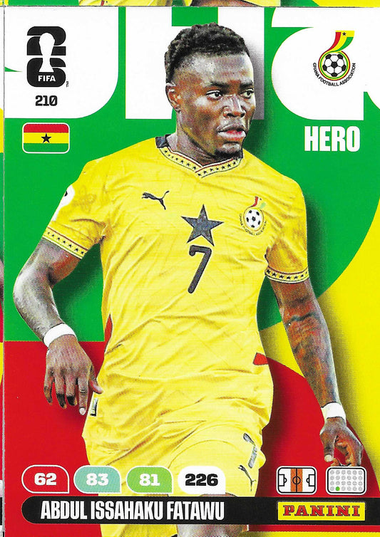 Abdul Issahaku Fatawu Básica (210)  - Adrenalyn XL World Cup 2026