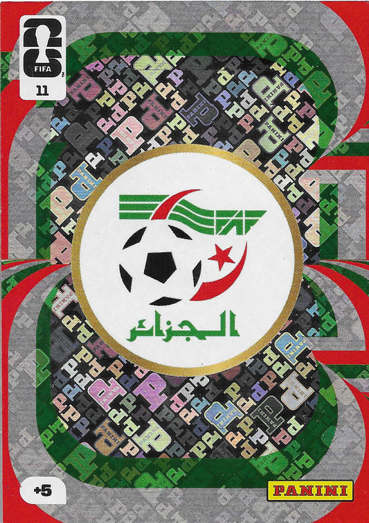 Escudo Argelia (11)  - Adrenalyn XL World Cup 2026