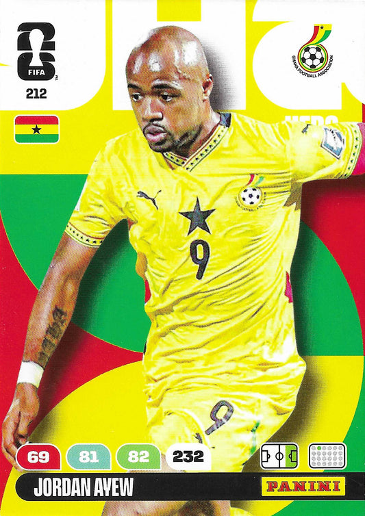 Jordan Ayew Básica (212)  - Adrenalyn XL World Cup 2026