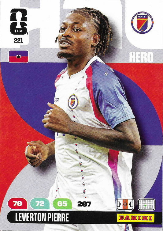 Leverton Pierre Básica (221)  - Adrenalyn XL World Cup 2026