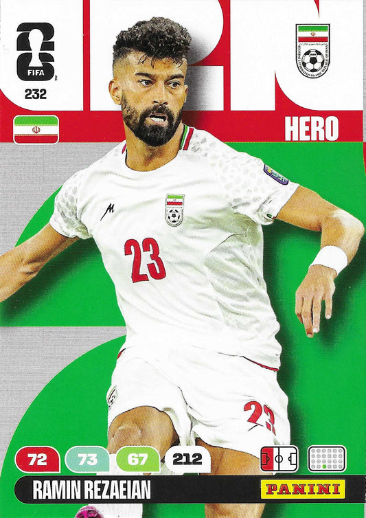 Ramin Rezaeian Básica (232)  - Adrenalyn XL World Cup 2026